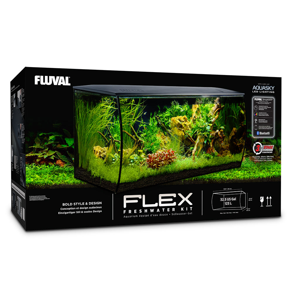 Fluval Flex 32.5 Gallon Kit