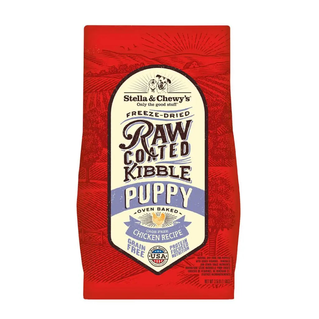 Stella & Chewy's Grain Free Chicken Raw Coated Kibble Puppy