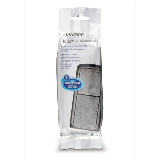 Marina 360/Splash Filter Cartridge 4 Pack