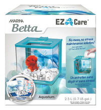 Load image into Gallery viewer, Marina EZ-Care 0.7 Gallon Betta Kit Blue
