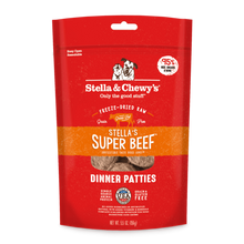 Load image into Gallery viewer, Stella &amp; Chewy&#39;s Super Beef Freeze-Dried Raw Patties
