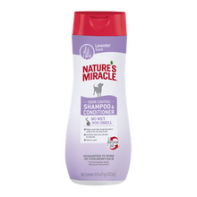 Load image into Gallery viewer, Nature&#39;s Miracle Oder Control Shampoo for Dogs Lavender 16 oz.
