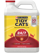 Load image into Gallery viewer, Tidy Cats 24/7 Performance Multi-Cat Clumping Cat Litter
