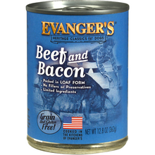 Load image into Gallery viewer, Evanger&#39;s Heritage Classic Beef &amp; Bacon 12.5 oz. Can
