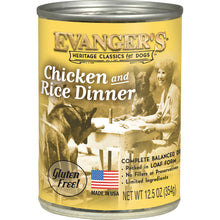 Load image into Gallery viewer, Evanger&#39;s Heritage Classic Chicken &amp; Rice 12.5 oz. Can
