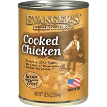 Load image into Gallery viewer, Evanger&#39;s Heritage Classic Cooked Chicken 12.5 oz. Can
