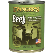 Load image into Gallery viewer, Evanger&#39;s Heritage Classic Beef 12.5 oz. Can
