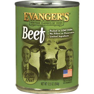 Evanger's Heritage Classic Beef 12.5 oz. Can