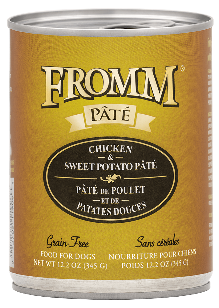 Fromm Chicken & Sweet Potato Pate 12.2 oz. Can