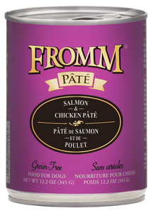 Fromm Salmon & Chicken Pate 12.2 oz. Can