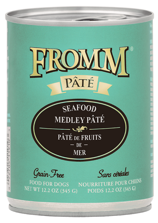 Fromm Seafood & Medley Pate 12.2 oz. Can