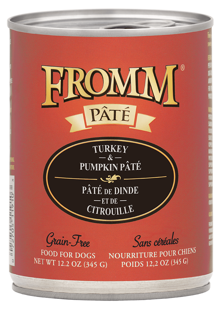 Fromm Turkey & Pumpkin Pate 12.2 oz. Can