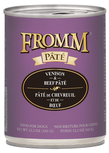 Fromm Venison & Beef Pate 12.2 oz. Can