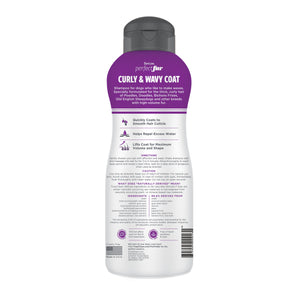 Tropiclean Perfect Fur Curly & Wavy Coat Shampoo for Dogs 16 oz.