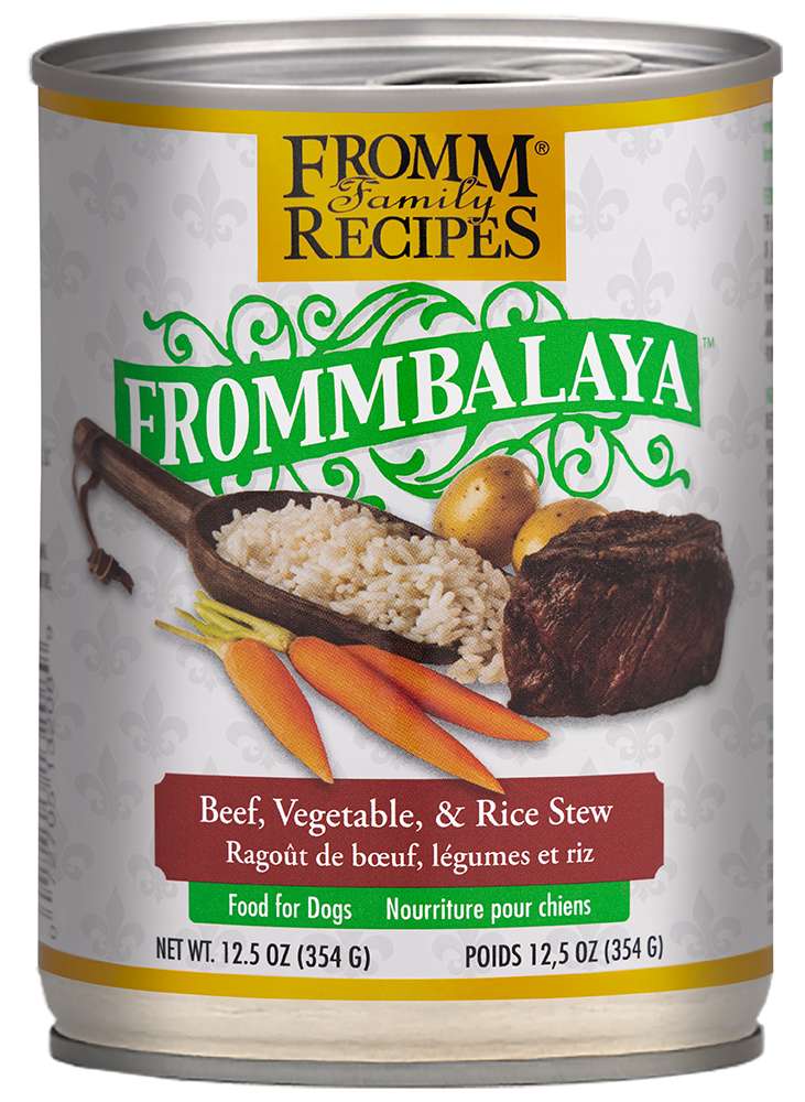 Fromm Frommbalaya Beef, Vegetable, & Rice Stew 12.5 oz. Can