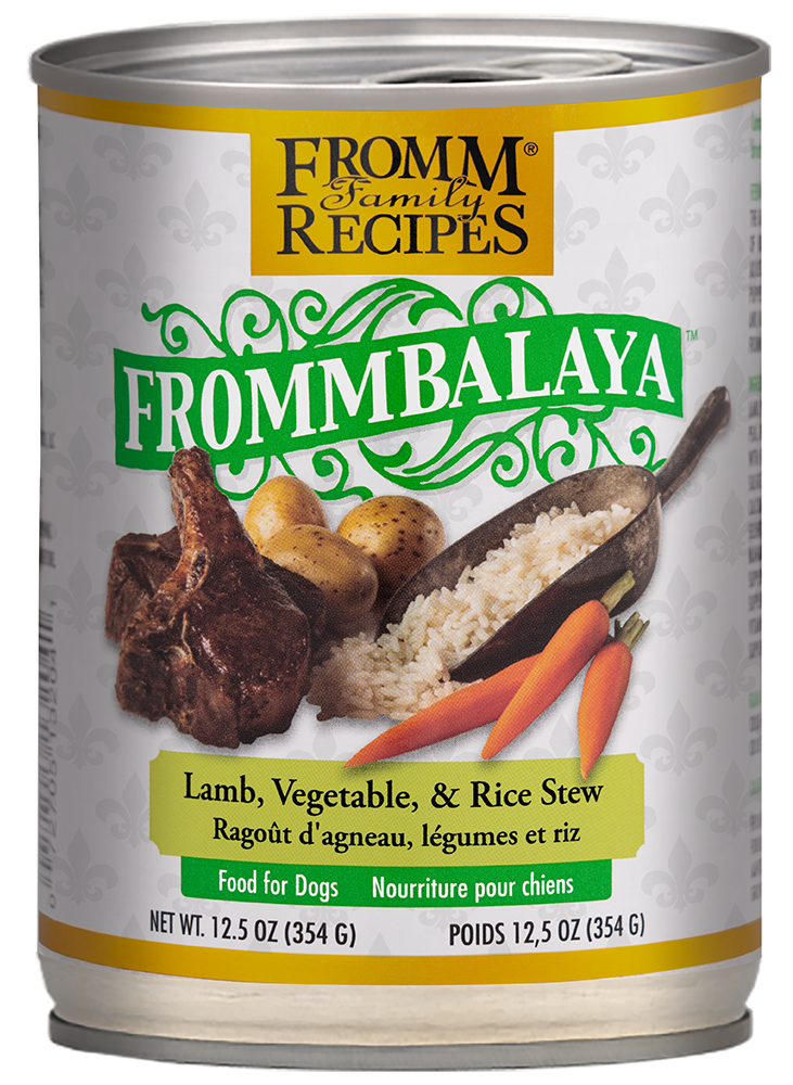 Fromm Frommbalaya Lamb, Vegetable, & Rice Stew 12.5 oz. Can
