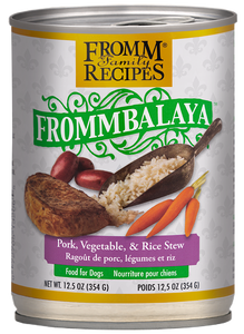 Fromm Frommbalaya Pork, Vegetable, & Rice Stew 12.5 oz. Can