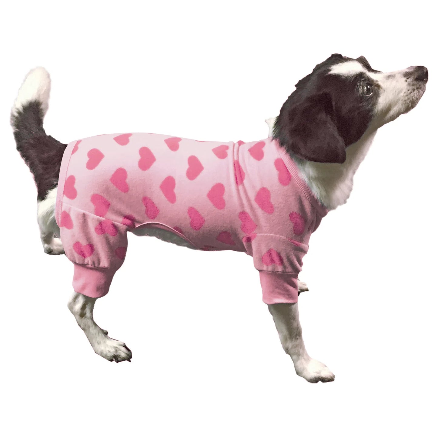 Fashion Pet Heart Fleece PJ's